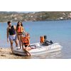 Лодка ПВХ с транцем под мотор Aqua Marina DELUXE U-TYPE Yacht Tender 2.5m with DWF Air Deck, изображение 17