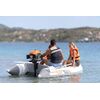 Лодка ПВХ с транцем под мотор Aqua Marina DELUXE U-TYPE Yacht Tender 3.5m with DWF Air Deck, изображение 7