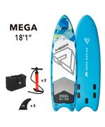 SUP-доска надувная для группы людей Aqua Marina Mega 18'1"