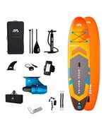 SUP-доска надувная с веслом и плавником с электромотором PF 240S Aqua Marina AMGO 10'10"
