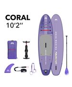 SUP-доска надувная с веслом Aqua Marina Coral (Night Fade) 10'2"