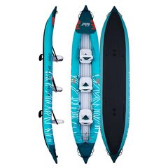 Каяк надувной трехместный с веслами Pure Air Glider-475