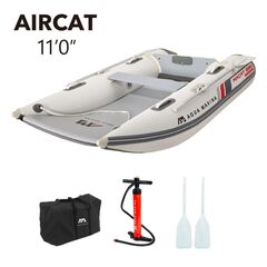 Катамаран ПВХ с транцем под мотор Aqua Marina AIRCAT-335