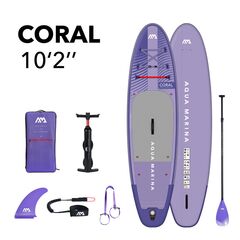 SUP-доска надувная с веслом Aqua Marina Coral (Night Fade) 10'2"