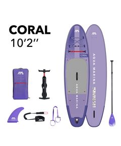 SUP-доска надувная с веслом Aqua Marina Coral (Night Fade) 10'2"