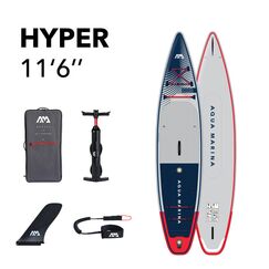 SUP-доска надувная для туризма Aqua Marina Hyper 11'6"