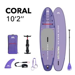SUP-доска надувная с веслом Aqua Marina Coral (Night Fade) 10'2"