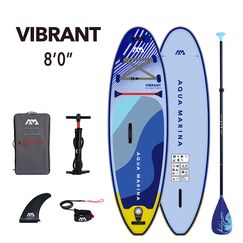 SUP-доска надувная с веслом для детей Aqua Marina Vibrant 8'0"