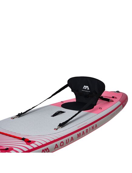 SUP-доска надувная с веслом для туризма Aqua Marina Coral Touring (Raspberry) 11'6", изображение 3
