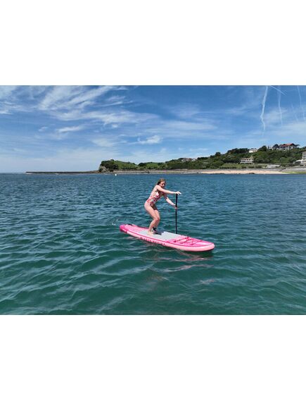 SUP-доска надувная с веслом Aqua Marina Coral (Raspberry) 10'2", изображение 13