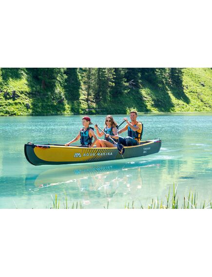 Каноэ надувное высокого давления трехместное Aqua Marina Tomahawk AIR-C 478, изображение 2
