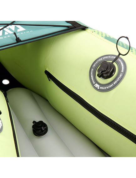 Каноэ надувное трехместное с веслами Aqua Marina Ripple-370, изображение 6