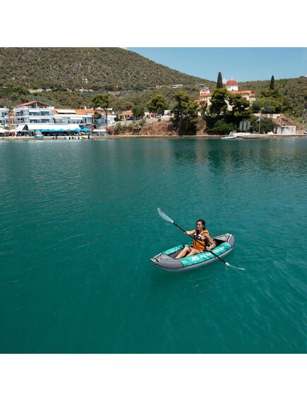 Каяк надувной одноместный с веслом Aqua Marina Laxo-285, изображение 10