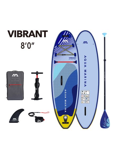 SUP-доска надувная с веслом для детей Aqua Marina Vibrant 8'0"