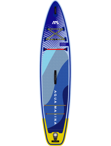 SUP-доска надувная с веслом детская для туризма Aqua Marina Vibrant Touring 10'0", изображение 7