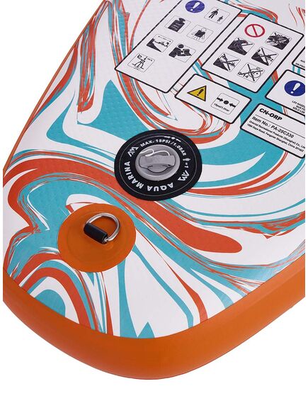 SUP-доска надувная с веслом Pure Air Coast 12'0" (Orange), изображение 4