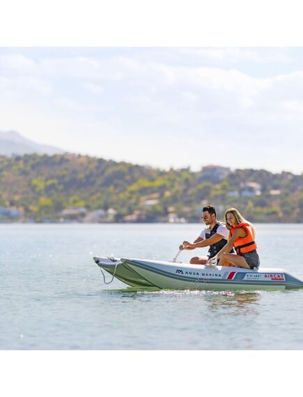 Катамаран ПВХ с транцем под мотор Aqua Marina AIRCAT-285, изображение 8