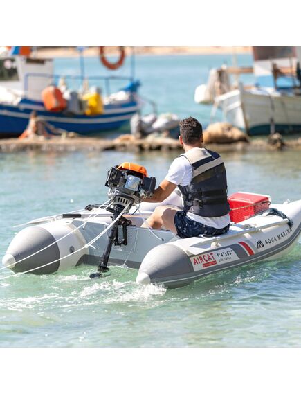 Катамаран ПВХ с транцем под мотор Aqua Marina AIRCAT-285, изображение 10