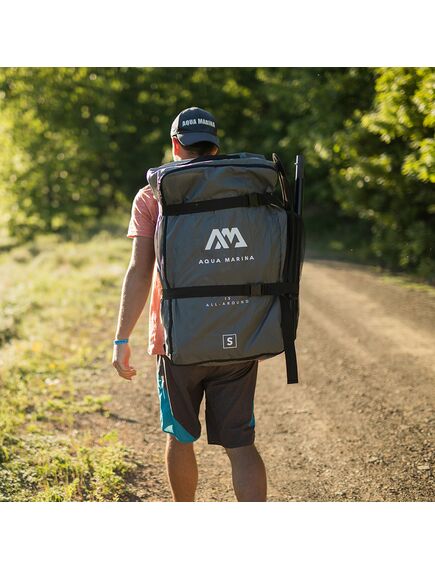 Рюкзак для каяка Aqua Marina Zip Backpack for inflatable solo kayak, Размер (сумки и чехлы): S, изображение 2