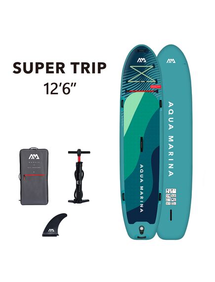 SUP-доска надувная семейная Aqua Marina Super Trip 12'6"