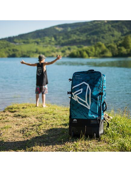 Сумка-рюкзак на колесах Aqua Marina Premium Luggage Bag (Blueberry 90L), Размер (сумки и чехлы): 90L, изображение 3