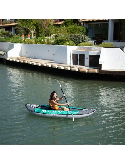 Каяк надувной одноместный с веслом Aqua Marina Laxo-285, изображение 8