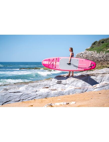 SUP-доска надувная с веслом Aqua Marina Coral (Raspberry) 10'2", изображение 12