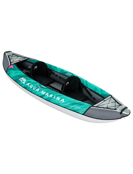 Каяк надувной двухместный с веслами Aqua Marina Laxo-320, изображение 4