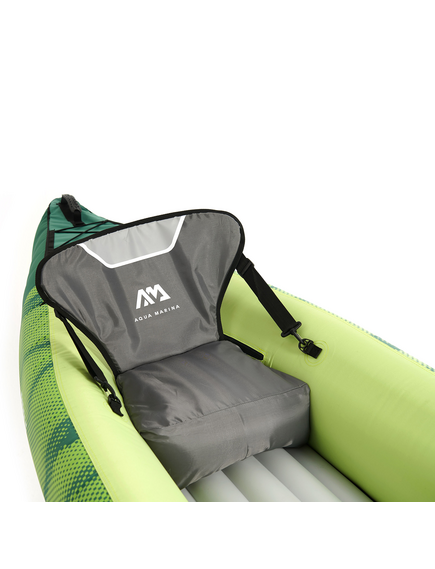 Каноэ надувное трехместное с веслами Aqua Marina Ripple-370, изображение 5