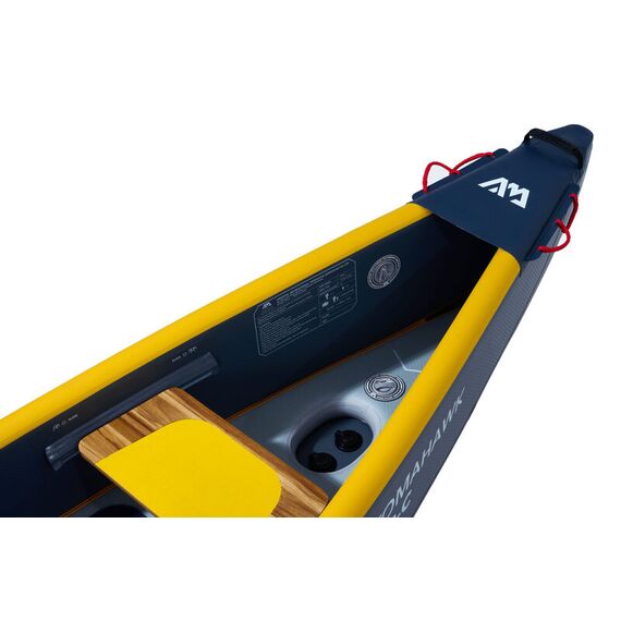 Каноэ надувное высокого давления трехместное Aqua Marina Tomahawk AIR-C 478, изображение 5