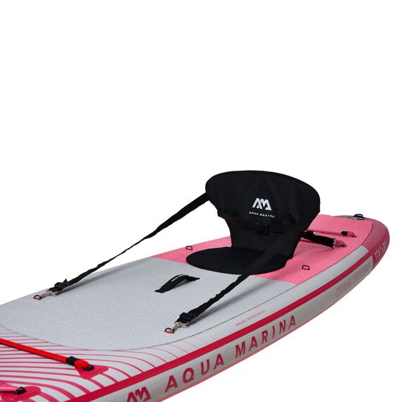 SUP-доска надувная с веслом для туризма Aqua Marina Coral Touring (Raspberry) 11'6", изображение 3
