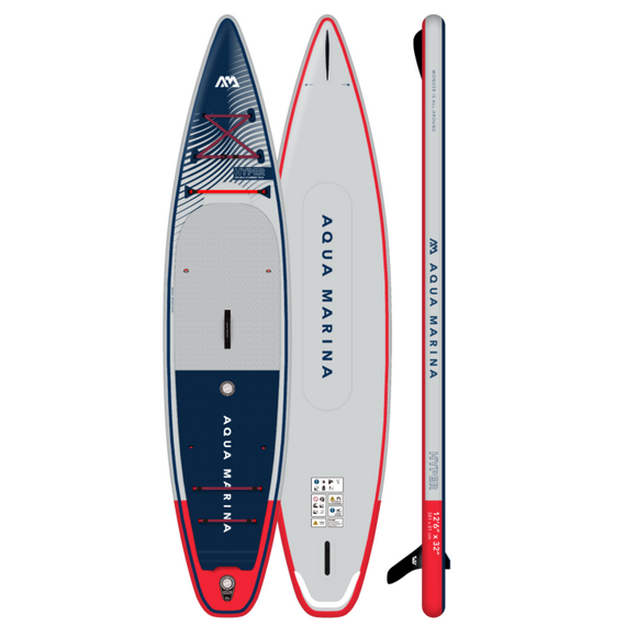 SUP-доска надувная для туризма Aqua Marina Hyper 12'6", изображение 2