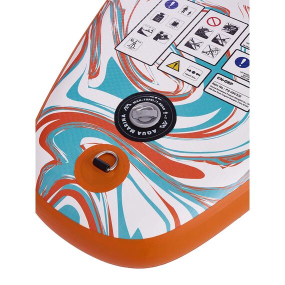 SUP-доска надувная с веслом Pure Air Coast 12'0" (Orange), изображение 4