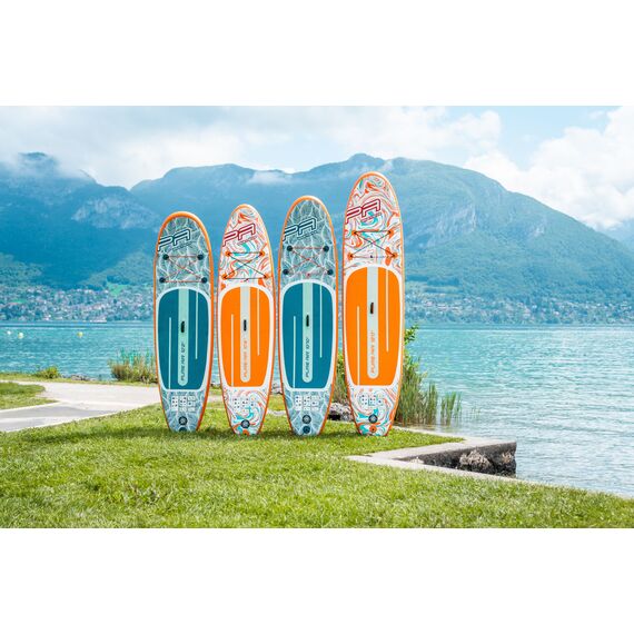 SUP-доска надувная с веслом Pure Air Coast 12'0" (Orange), изображение 8