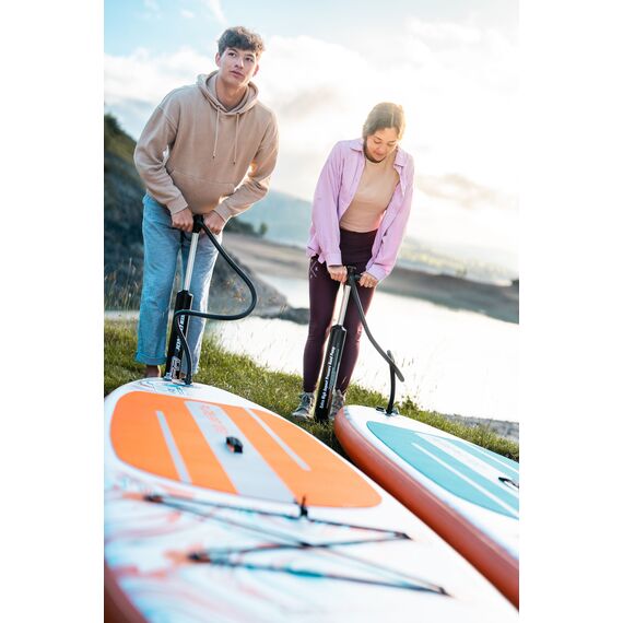 SUP-доска надувная с веслом Pure Air Coast 12'0" (Orange), изображение 10