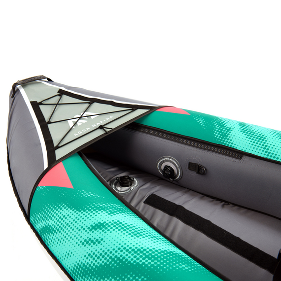 Каяк надувной двухместный с веслами Aqua Marina Laxo-320, изображение 9