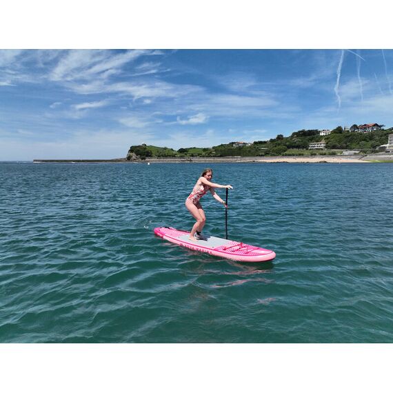 SUP-доска надувная с веслом Aqua Marina Coral (Raspberry) 10'2", изображение 13