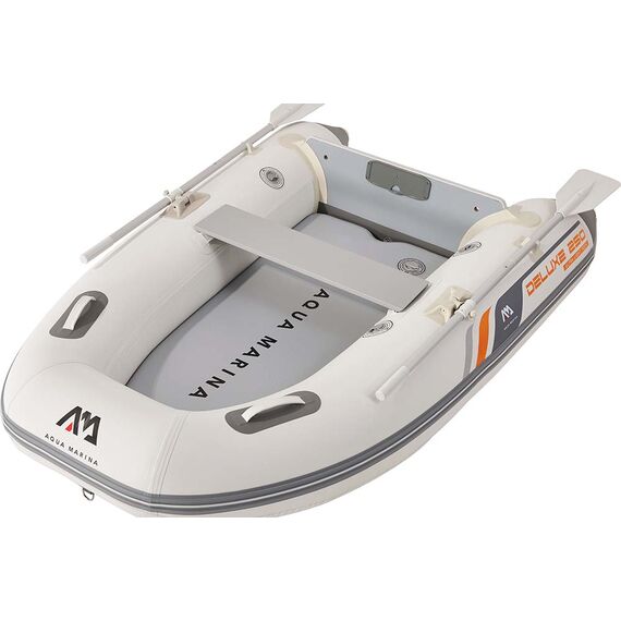 Лодка ПВХ с транцем под мотор Aqua Marina DELUXE U-TYPE Yacht Tender 2.5m with DWF Air Deck, изображение 4