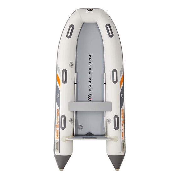 Лодка ПВХ с транцем под мотор Aqua Marina DELUXE U-TYPE Yacht Tender 3.5m with DWF Air Deck, изображение 11