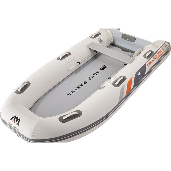 Лодка ПВХ с транцем под мотор Aqua Marina DELUXE U-TYPE Yacht Tender 3.5m with DWF Air Deck, изображение 13