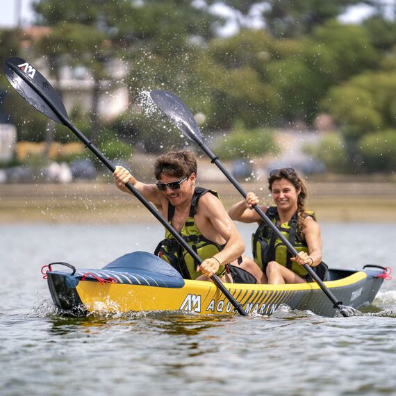 Каяк надувной высокого давления двухместный Aqua Marina Tomahawk AIR-K 440, изображение 12