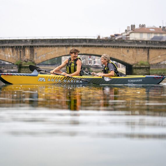 Каяк надувной высокого давления двухместный Aqua Marina Tomahawk AIR-K 440, изображение 13