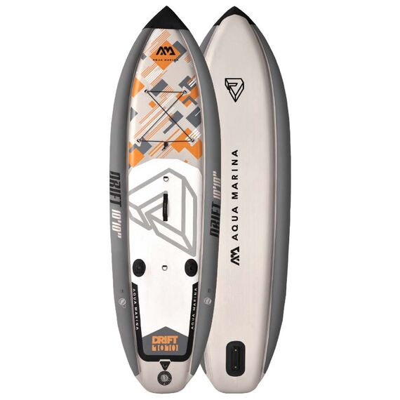 SUP-доска надувная с веслом для рыбалки Aqua Marina Drift 10'10", изображение 2