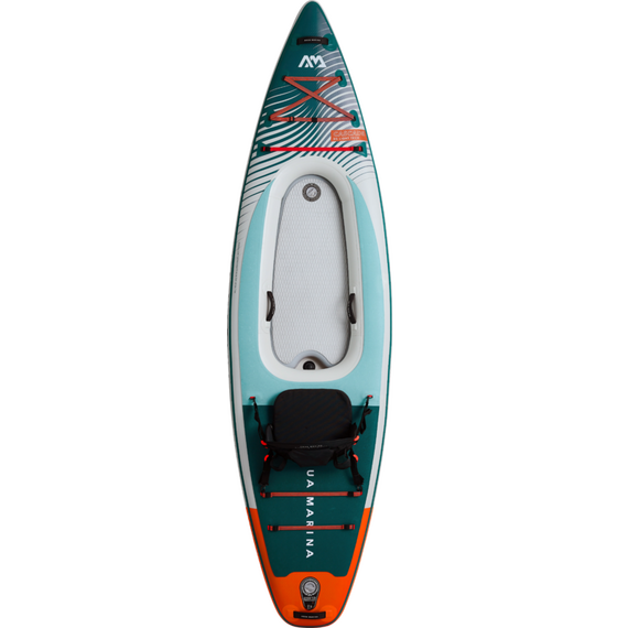 Каяк/SUP-доска надувная с веслом Aqua Marina Cascade 11'2", изображение 10