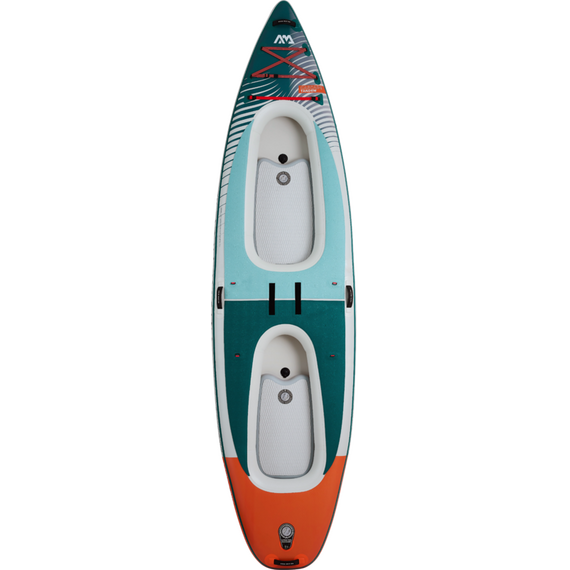 Каяк/SUP-доска надувная с веслом двухместная Aqua Marina Cascade Tandem 13'2", изображение 9