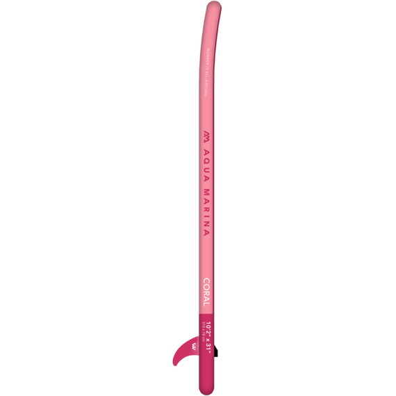SUP-доска надувная с веслом Aqua Marina Coral (Raspberry) 10'2", изображение 4