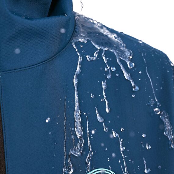 Пончо утеплённое водоотталкивающее Aqua Marina Water-repellent Thermal Poncho (Navy) Regular, изображение 6